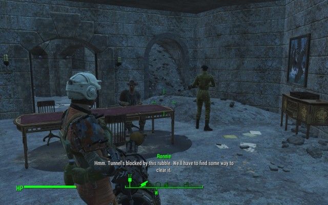 Gain access to the Castle's armory