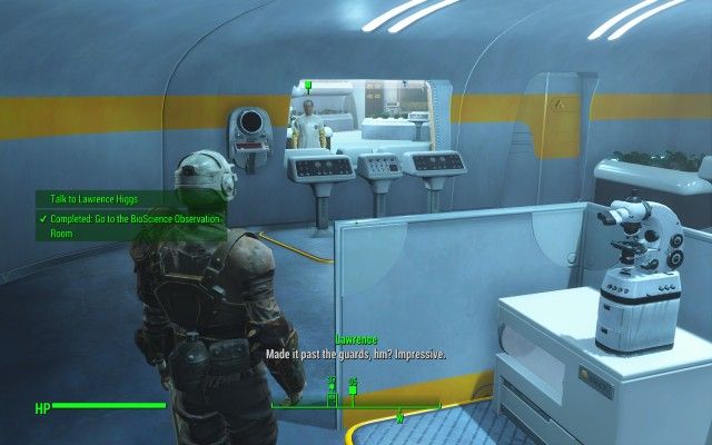 Go to the BioScience Observation Room