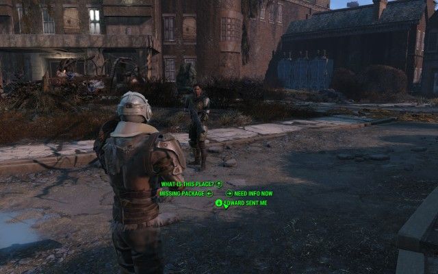 Talk to guard captain