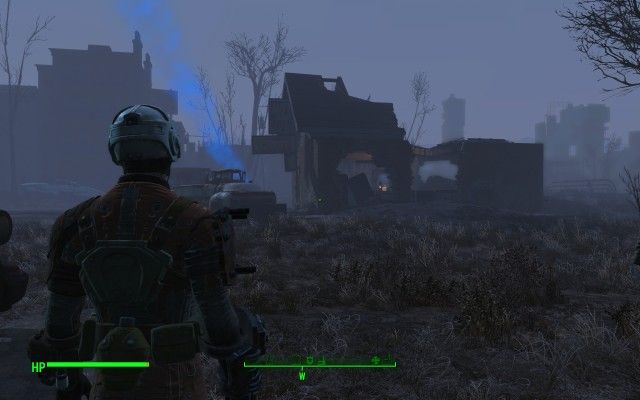 Throw a smoke flare into the target area