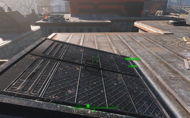 Find a way into Fort Hagen