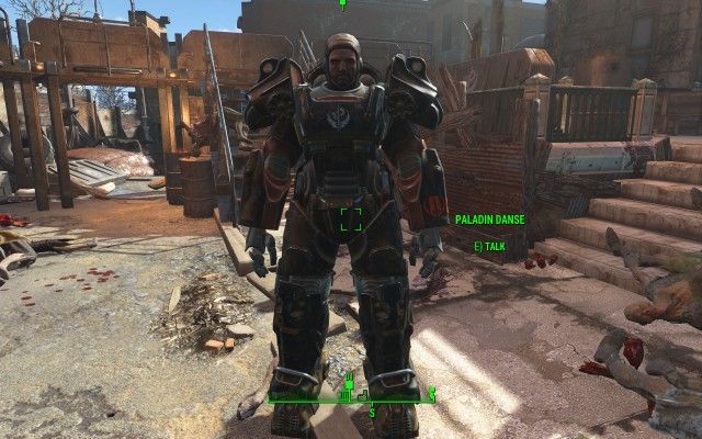 Speak to Paladin Danse