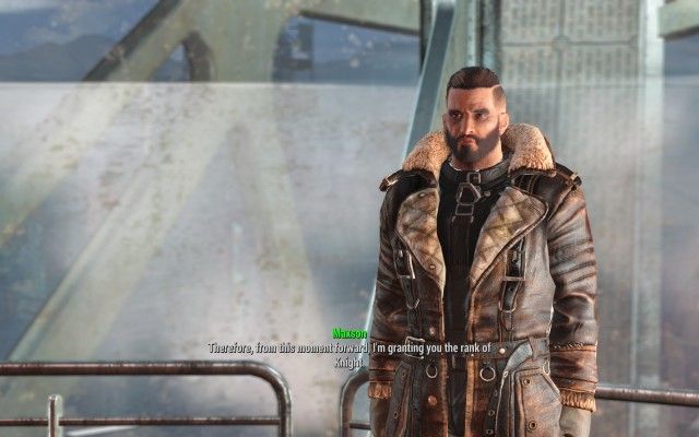Speak to Elder Maxson