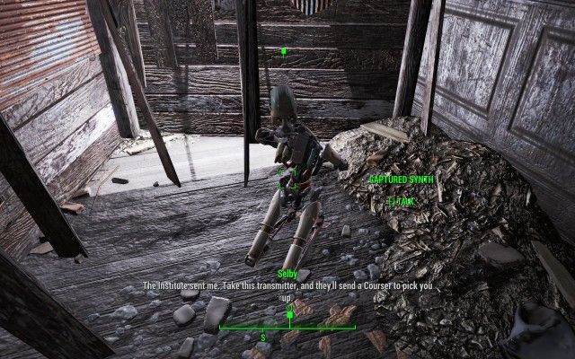 Take the Transmitter to the Captured Synth