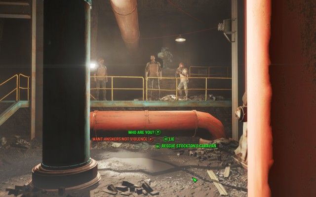Search for any caravan survivors
