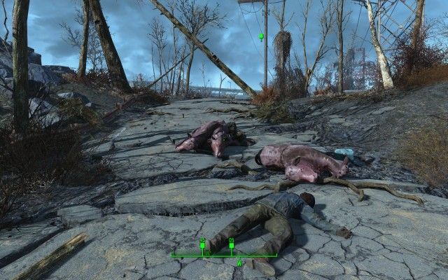 (Optional) Search destroyed caravan for clues