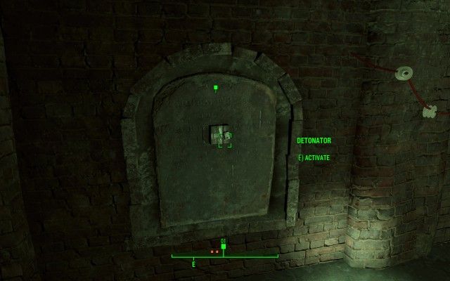 Breach the door to the lower levels
