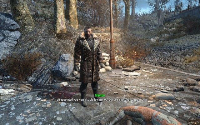 Speak to Elder Maxson