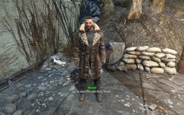 Speak to Elder Maxson