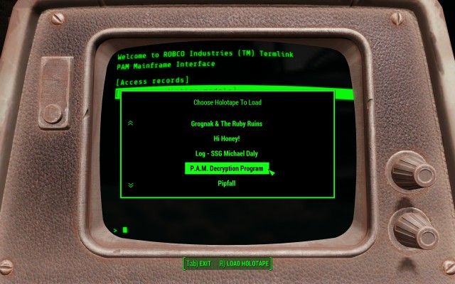 Reprogram P.A.M. or Destroy P.A.M.