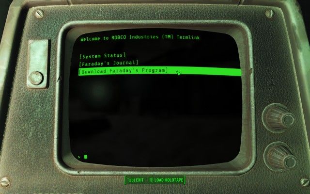 Obtain Faraday's Program