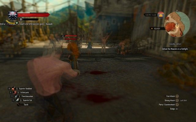 Defeat the Maestro in a fistfight.