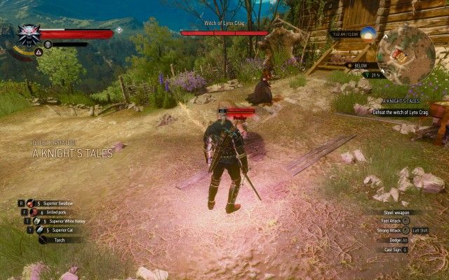 Defeat the witch of Lynx Crag.