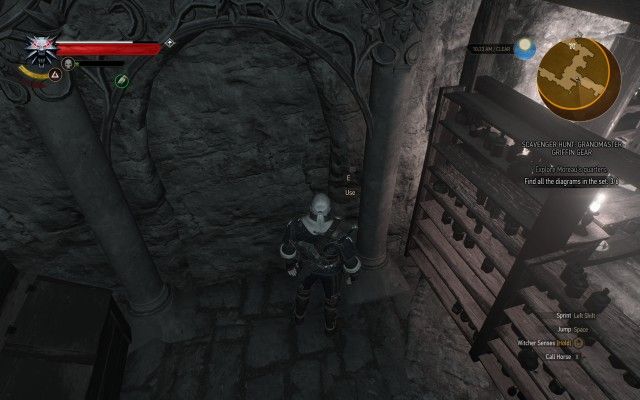 Explore Moreau's quarters.