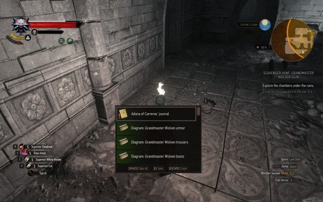 Explore the chambers under the ruins.