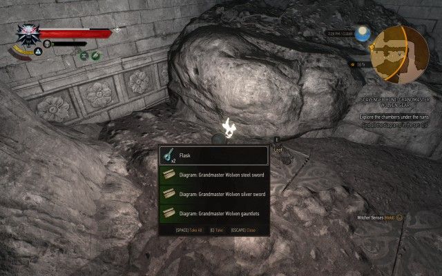 Explore the chambers under the ruins.