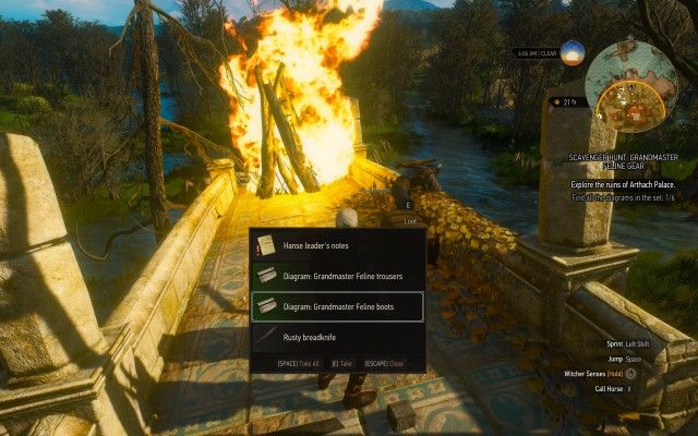 Explore the ruins of Arthach Palace.