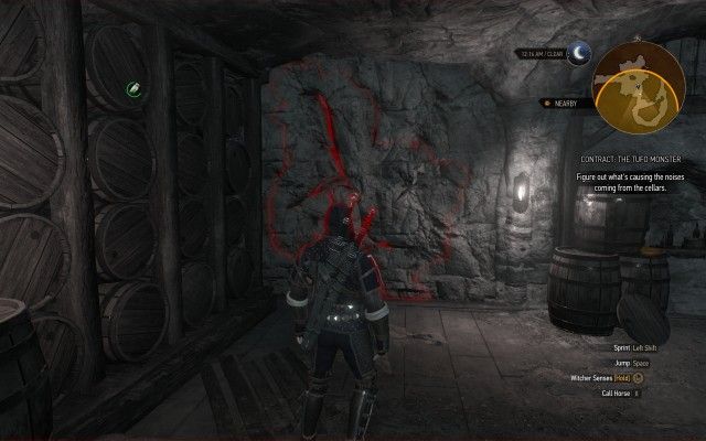 Figure out what's causing the noises coming from the cellars.