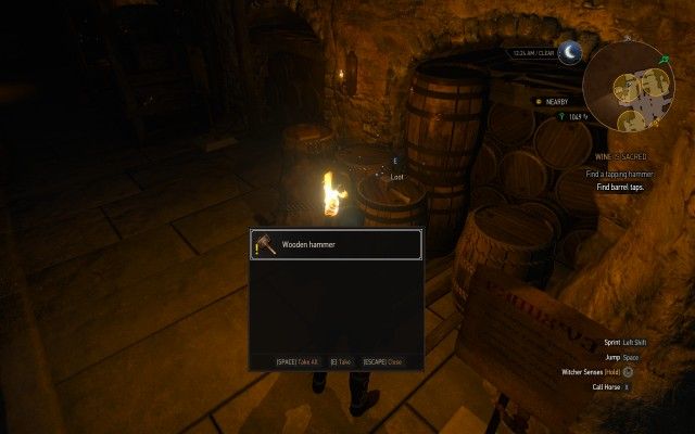 Find a tapping hammer.