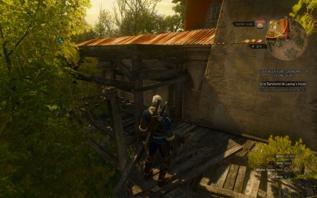 Find a way into the estate's grounds.