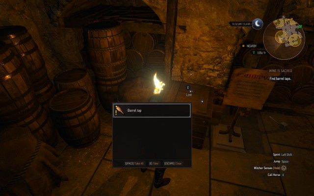 Find barrel taps.