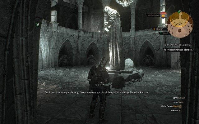 Find Professor Moreau's laboratory.