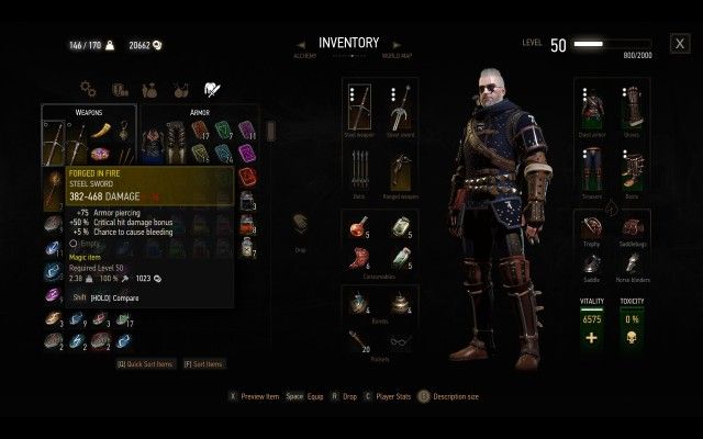Talk to the swordsmith named Trentin about Louis' sword.