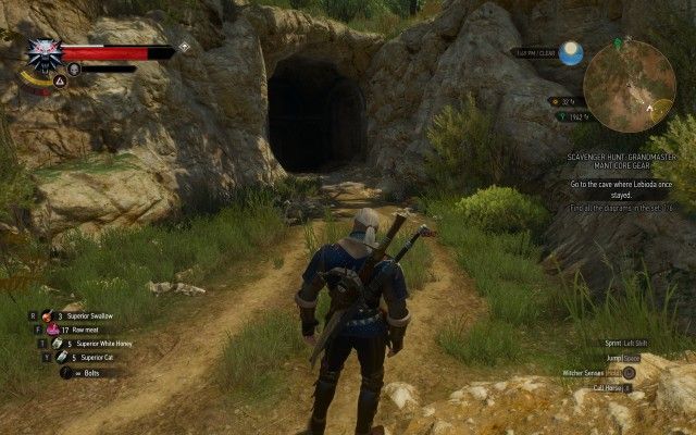 Go to the cave where Lebioda once stayed.