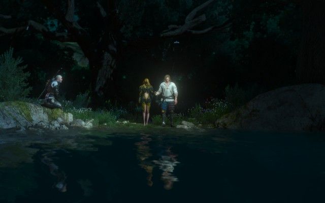 Go to the glade with Vivienne and Guillaume.