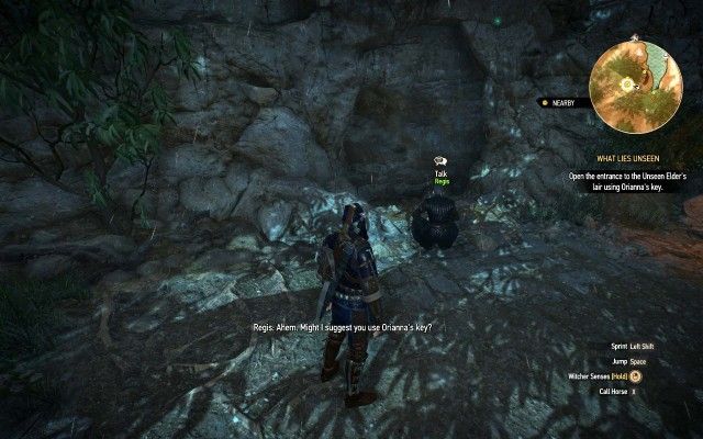 Go to the Unseen Elder's lair.