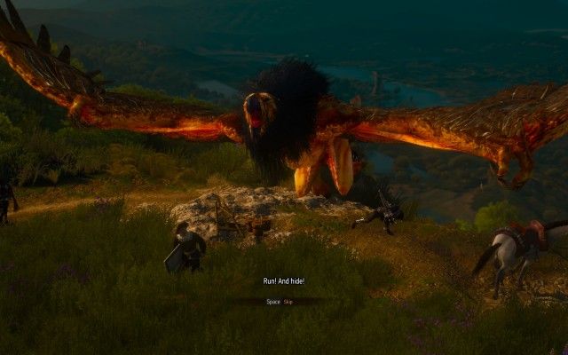 Kill the griffin.