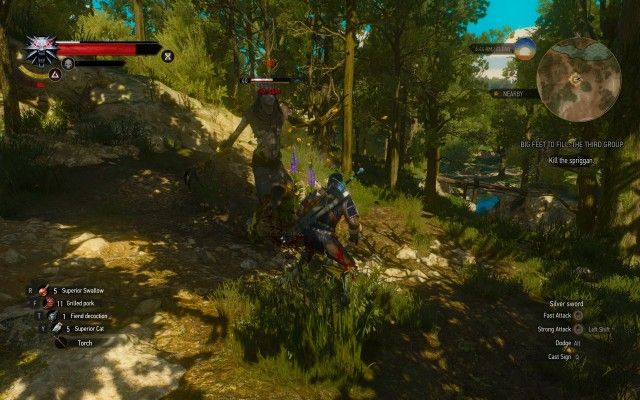 Kill the spriggan.