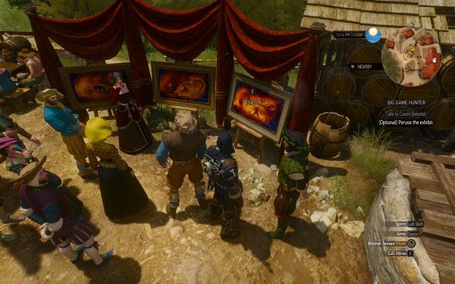 [Optional] Peruse the exhibit.