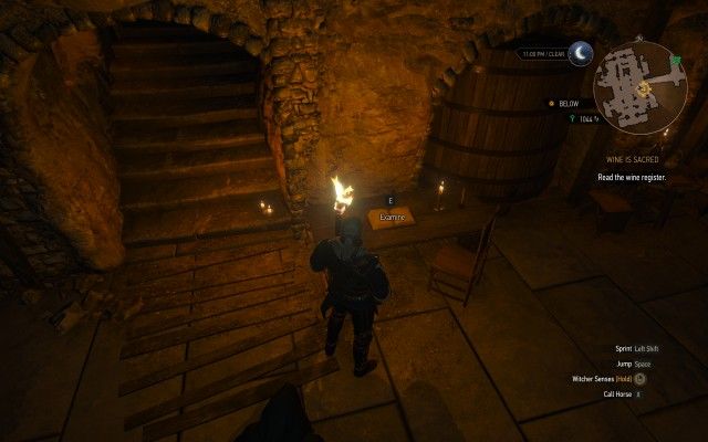 Read the wine register.