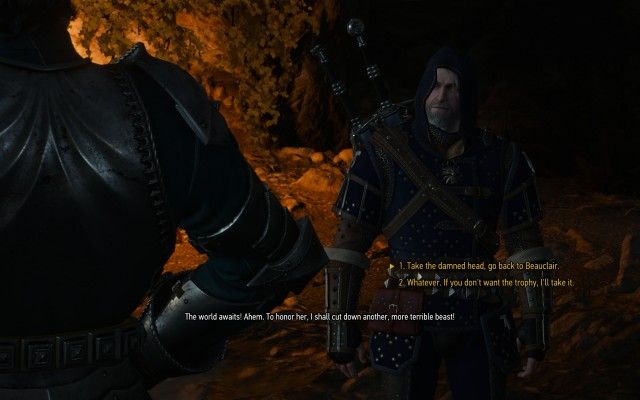 Return to François' beloved.