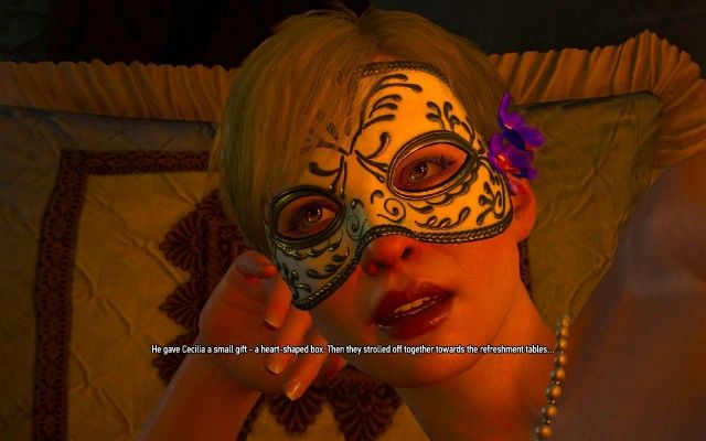 Search the alcoves for a woman with a Koviri orchid in her hair.