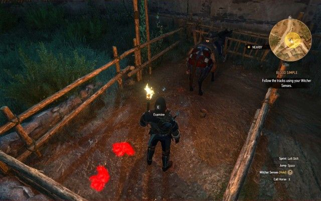 Search the orphanage using your Witcher Senses.