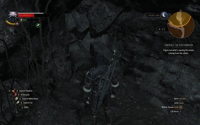 Figure out what's causing the noises coming from the cellars.