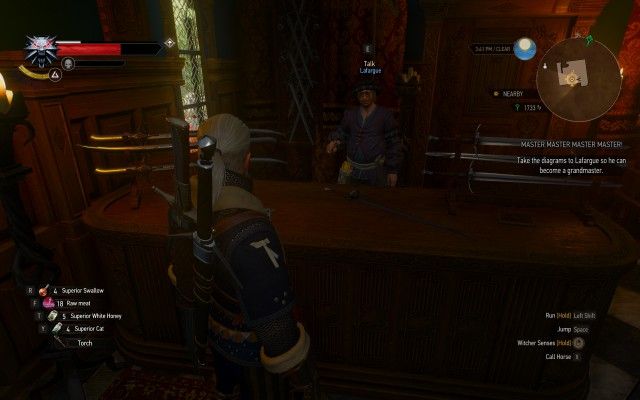 Take the diagrams to Lafargue so he can become a grandmaster.