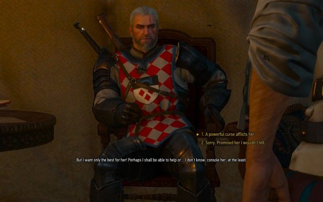 Talk to Guillaume in your tent.
