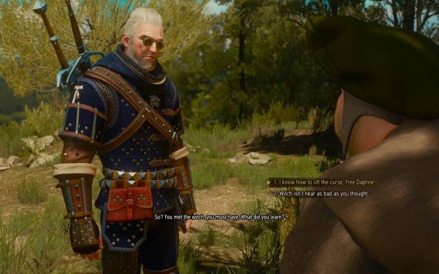 Talk to Jacob the woodcutter.