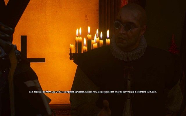 Talk to the majordomo of Corvo Bianco.