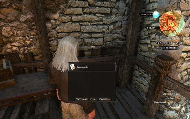 Check the prison stash.